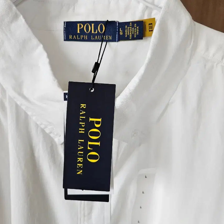 [BUNJANG] Polo Ralph Lauren Classic Fit White Shirt - Size L / 폴로 랄프로렌 화이트 셔츠 L사이즈 새상품 클래식핏(마지막 가격인하)