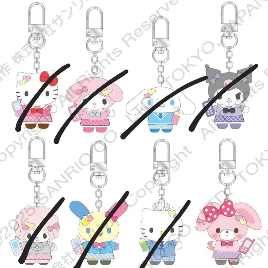 [BUNJANG] Sanrio Chibi Tomo Bonbon Ribbon Split Set / 산리오 치비토모 4탄 봉봉리본 분철