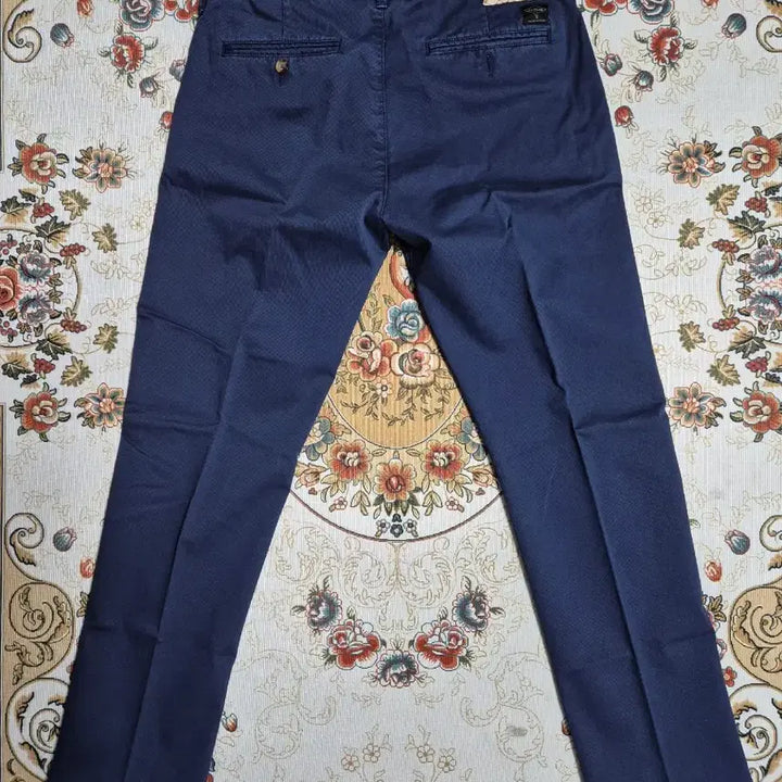 [BUNJANG] Re-Hash Navy Cotton Trousers - Size 34 / Re-Hash 네이비 남성 면바지/34