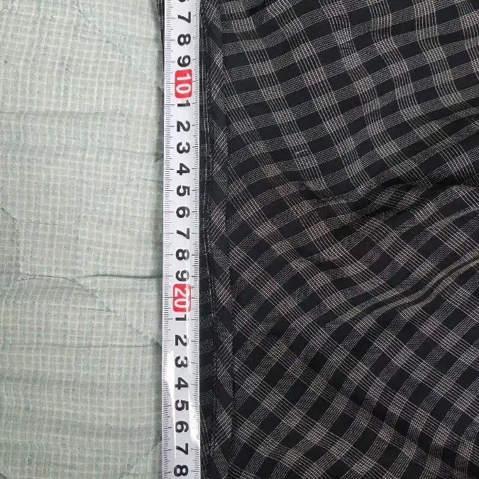 [BUNJANG] REPLAIN Check Wrap Long Skirt / REPLAIN 리플레인 체크 랩 롱 스커트