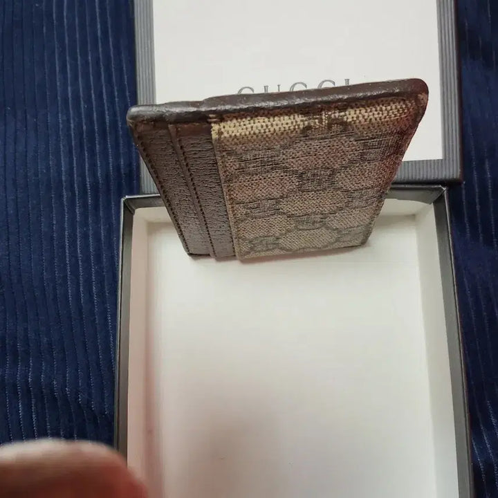 [BUNJANG] Gucci Ophidia GG Supreme Card Wallet / 구찌 오피디아 카드지갑 GG 수프림