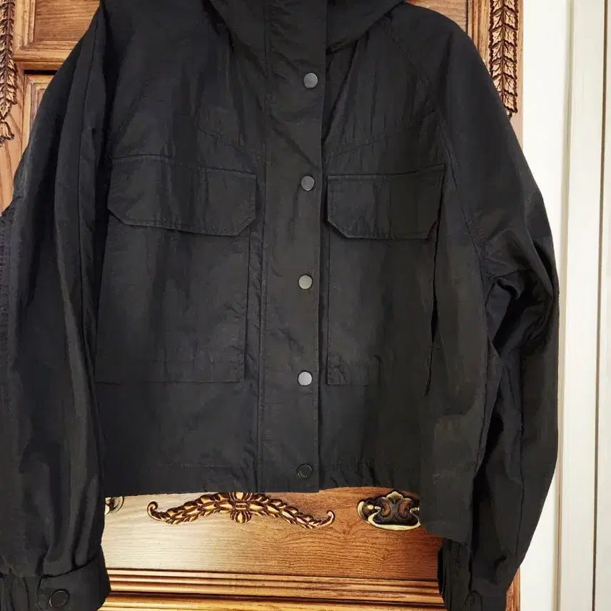 [BUNJANG] Egoist 22SS Cropped Windbreaker Jacket / 에고이스트 22SS 바람막이 크롭점퍼 거의새상품 / 핏 미쳤어요 55