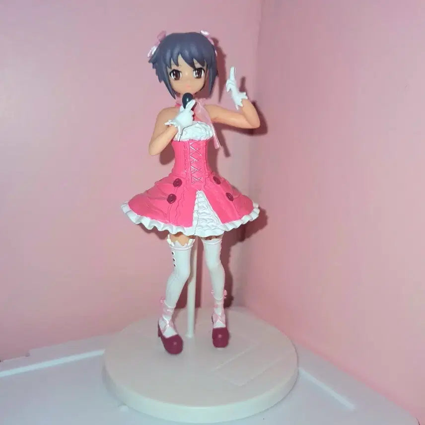 [BUNJANG] Haruhi Suzumiya Nagato Yuki Idol Figure / 스즈미야 하루히의 우울 고전 미소녀 레트로 피규어 나가토 유키 아이돌