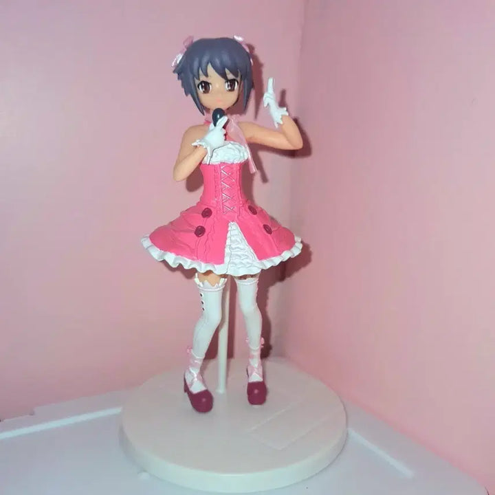 [BUNJANG] Haruhi Suzumiya Nagato Yuki Idol Figure / 스즈미야 하루히의 우울 고전 미소녀 레트로 피규어 나가토 유키 아이돌