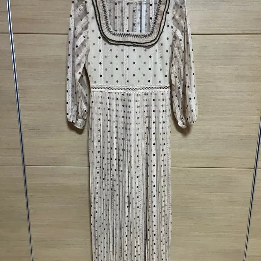 [BUNJANG] Zara Lace Polka Dot Dress XS / 자라 레이스 폴카 도트 원피스 XS