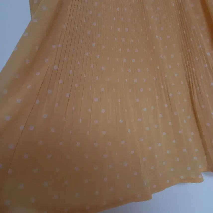 [BUNJANG] Vintage Yellow Dot Blouse / 빈티지 옐로우 도트 블라우스