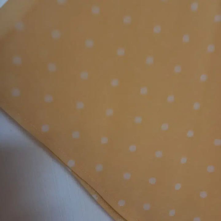 [BUNJANG] Vintage Yellow Dot Blouse / 빈티지 옐로우 도트 블라우스