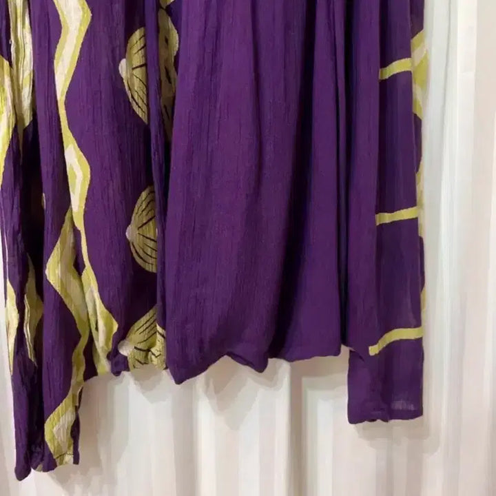 [BUNJANG] Rulmani Ethnic Pattern Long Skirt Pants / (새상품) 에스닉 Rulmani 패턴 롱 스커트 바지