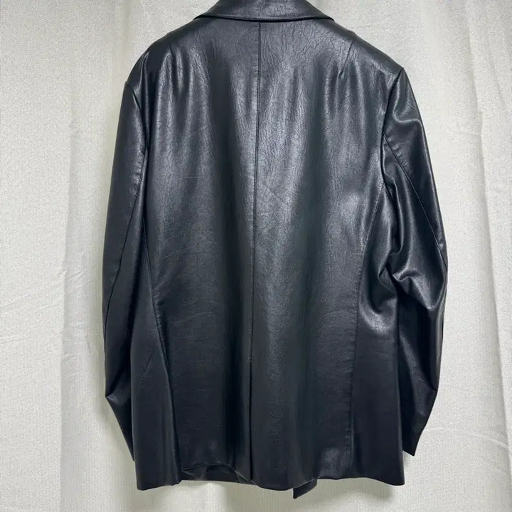 [BUNJANG] Diadem Oversized Faux Leather Jacket / 디자이너브랜드 레더자켓