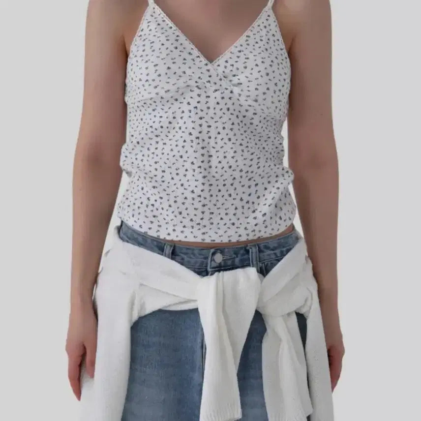 [BUNJANG] Autumn Flower Lace Camisole / 새상품 어텀 플라워 레이스 나시