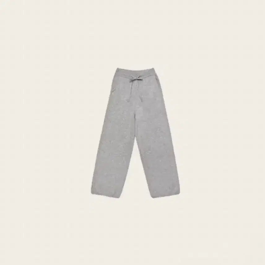 [BUNJANG] LePlain Cashmere Knit Pants (Short Version) Gray / 르플레인 캐시미어 니트팬츠 숏버전 그레이