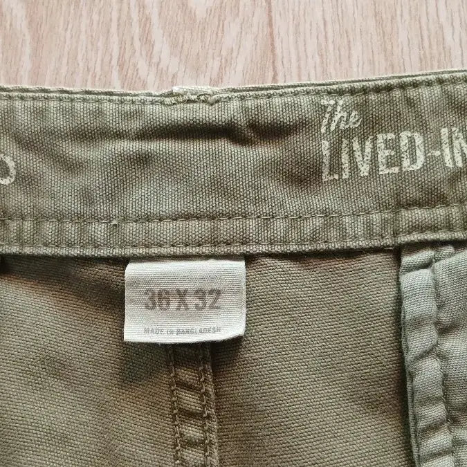 [SOLD OUT] 갭 GAP 빈티지 카고바지 36 카키