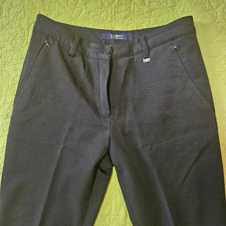 [BUNJANG] Club.B by BangBang Black Fleece-Lined Slacks / 29) 클럽비 by 뱅뱅 블랙 슬랙스  약기모슬랙스