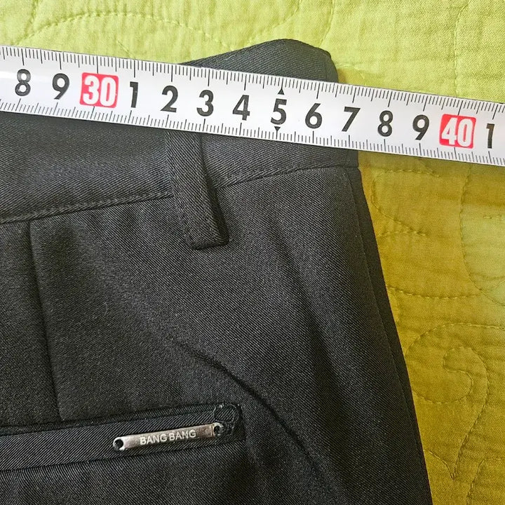 [BUNJANG] Club.B by BangBang Black Fleece-Lined Slacks / 29) 클럽비 by 뱅뱅 블랙 슬랙스  약기모슬랙스