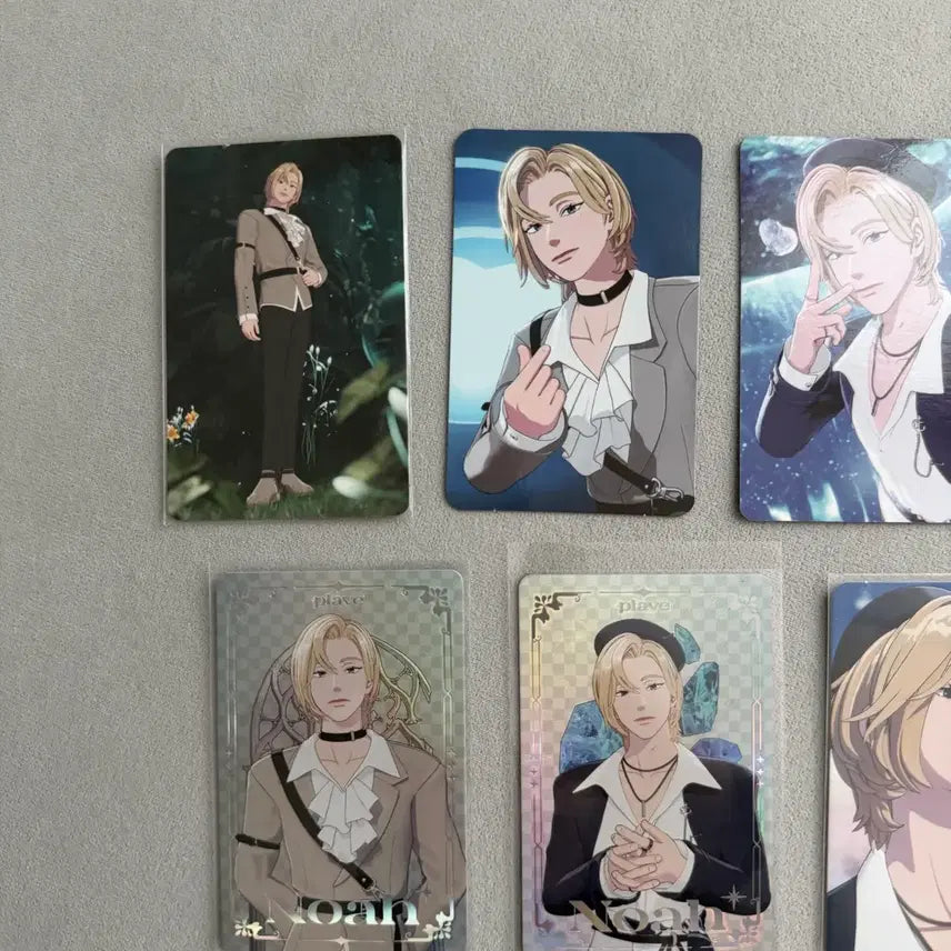 [BUNJANG] PLAVE Noah Photocard and Student ID Bundle Set / 플레이브 노아 앨범 포카 단체 포카 학생증 일괄