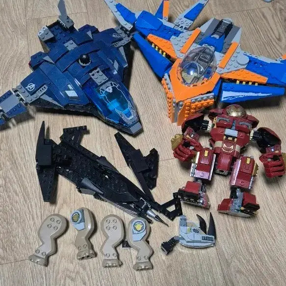 [BUNJANG] LEGO Marvel Avengers Quinjet Bulk Bricks / (최종)레고 마블 어벤져스 퀸젯 등 벌크