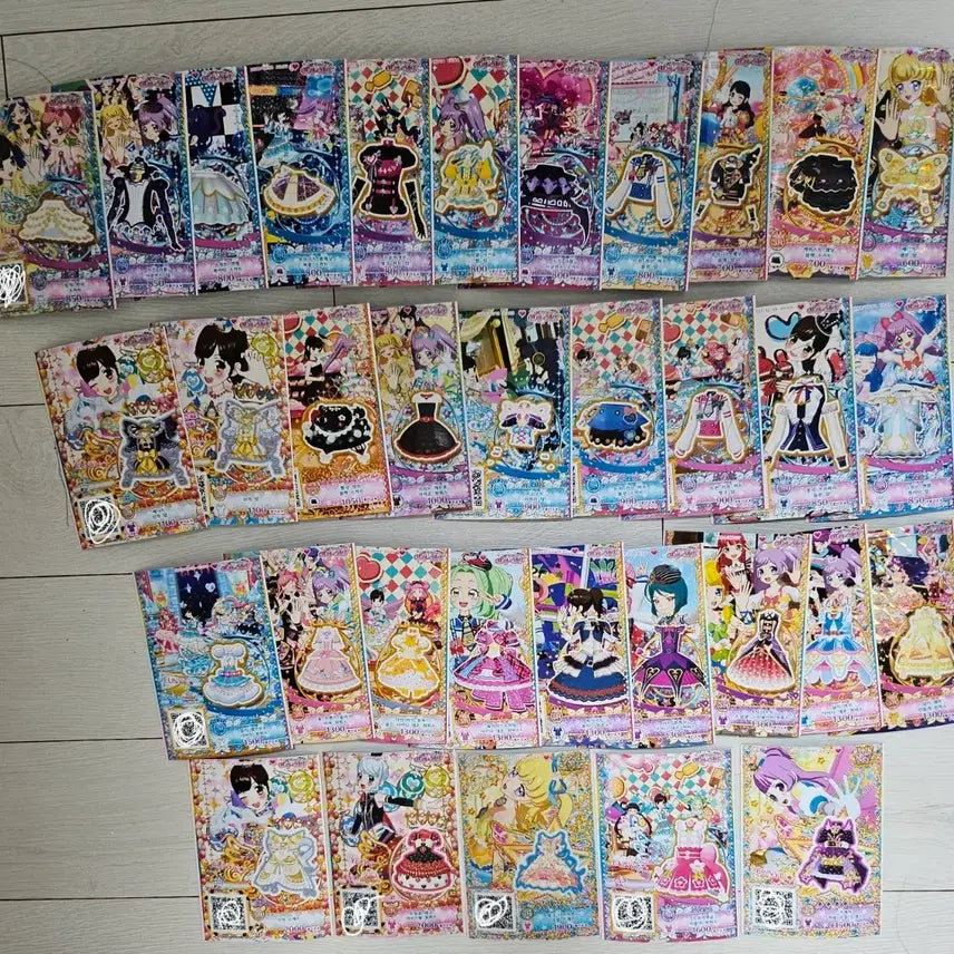 [BUNJANG] PriPara PriChan Ticket Bundle Set / 급전)급처)105장) 프리채널 프리파라 티켓