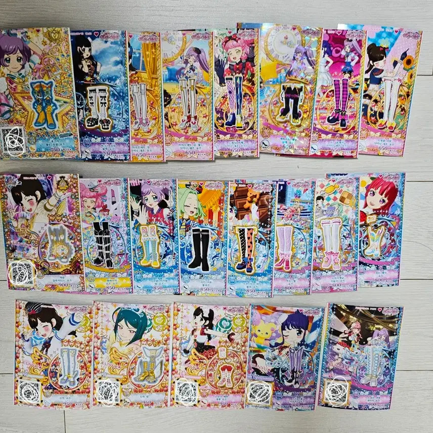 [BUNJANG] PriPara PriChan Ticket Bundle Set / 급전)급처)105장) 프리채널 프리파라 티켓