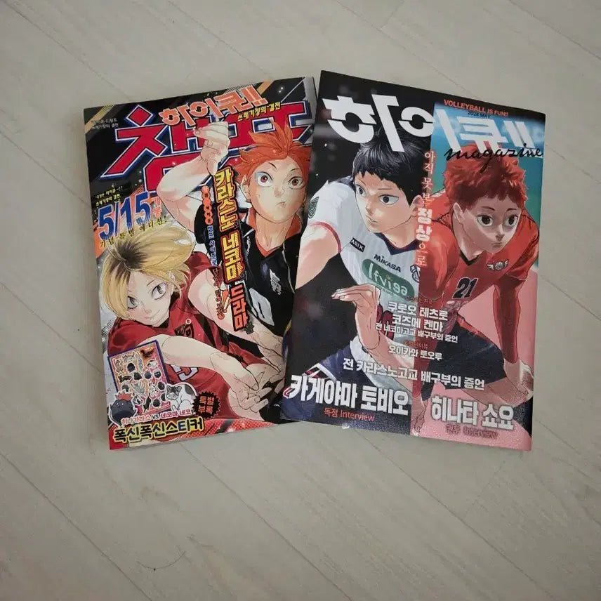 [BUNJANG] Haikyuu Magazine / 하이큐 잡지