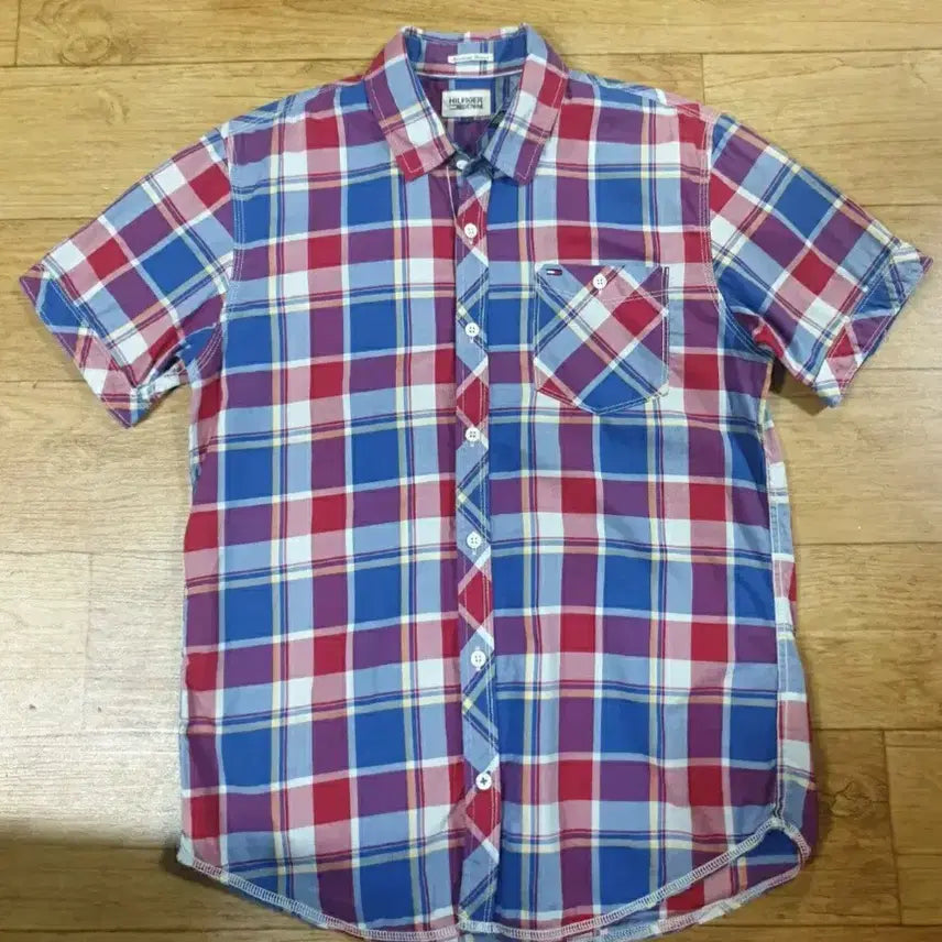 [BUNJANG] Tommy Hilfiger Short Sleeve Shirt L / 타미힐피거 반팔 남방셔츠 L사이즈