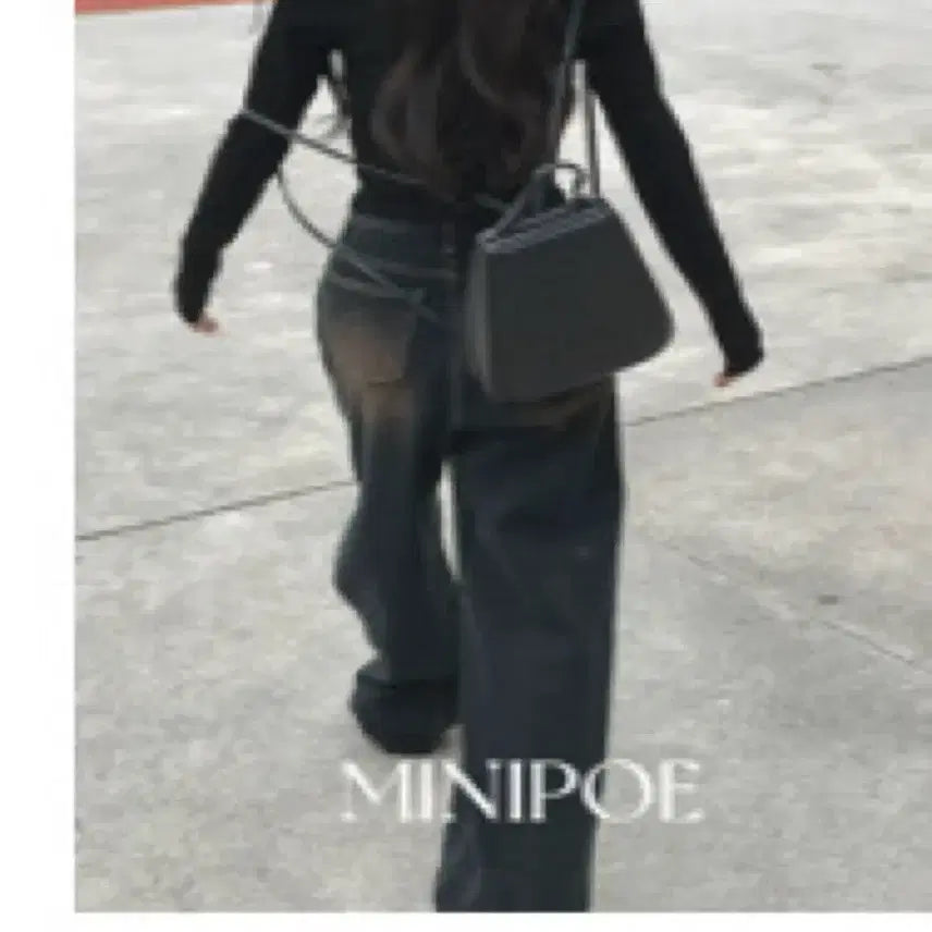 [BUNJANG] Mini Foe Denim Oversized Pants / 미니포에데님팬츠