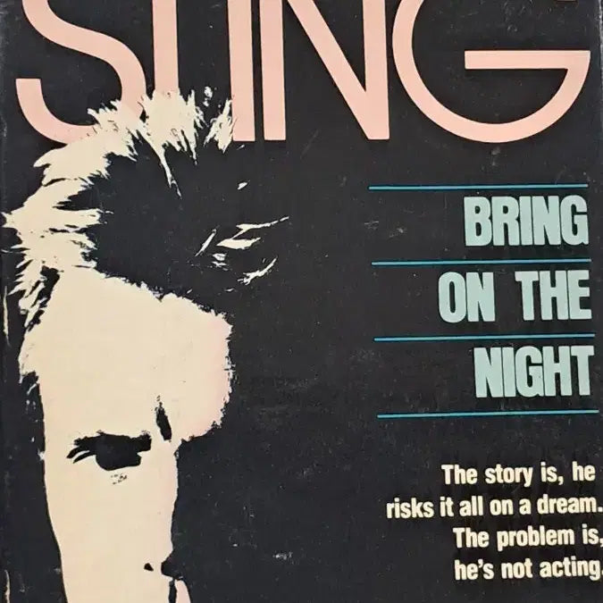 [BUNJANG] Sting Bring On The Night Cassette Tape / 스팅 Bring On The Night 테이프