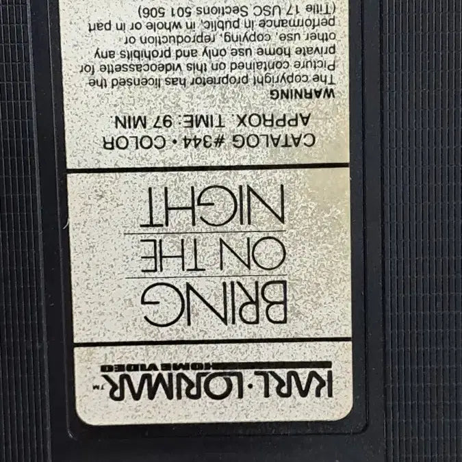 [BUNJANG] Sting Bring On The Night Cassette Tape / 스팅 Bring On The Night 테이프