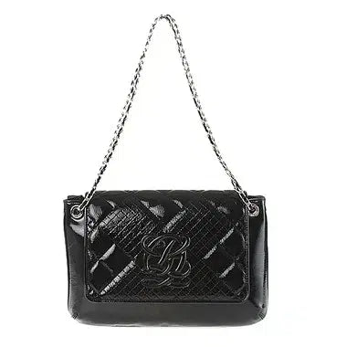 [BUNJANG] Louis Quatorze Enamel Silver Chain Shoulder Bag / 루이까또즈 에나멜 은장체인 숄더백