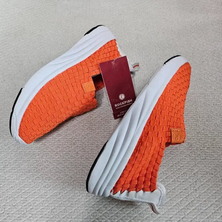 [BUNJANG] Rockfish Mesh Slip-on Shoes / 락피쉬 메쉬 슬립온 새상품(UK3).락피쉬 여성 우븐 슬립온
