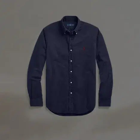 [BUNJANG] Polo Ralph Lauren Navy Shirt (L Size) / 폴로 랄프로렌 네이비 셔츠 L 사이즈