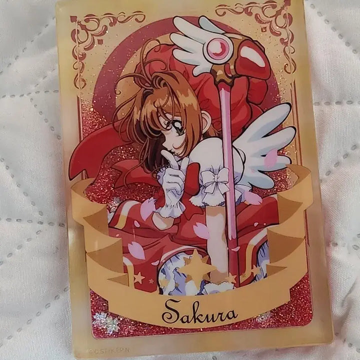 [BUNJANG] Cardcaptor Sakura Acrylic Glitter / 카드캡터 체리 사쿠라 아크릴 글리터