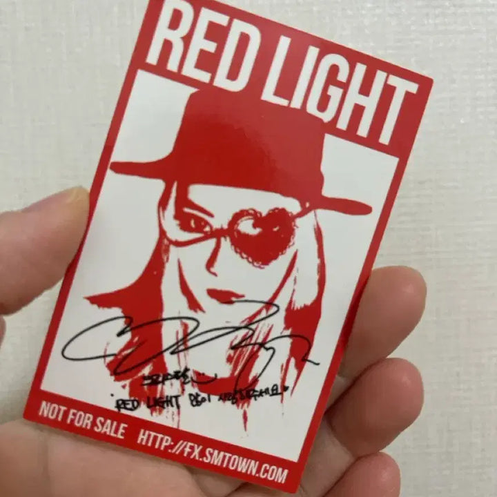[SOLD OUT] 크리스탈 red light 포토카드