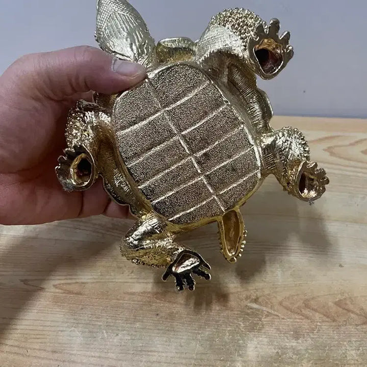 [BUNJANG] Jeweled Turtle Sculpture / 예쁜 보석이 박힌 크고 묵직한 거북조형 /요316