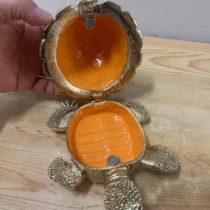 [BUNJANG] Jeweled Turtle Sculpture / 예쁜 보석이 박힌 크고 묵직한 거북조형 /요316