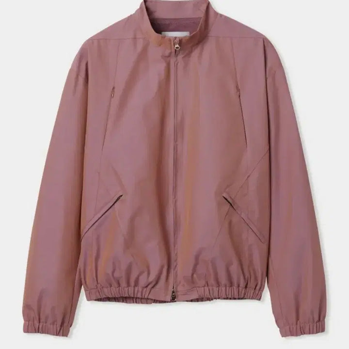 [BUNJANG] Lemard Two-Tone Low-Cut Banding Short Jacket (Indie Pink) / 르마드 투톤 로우컷 밴딩 숏 자켓 인디핑크 2