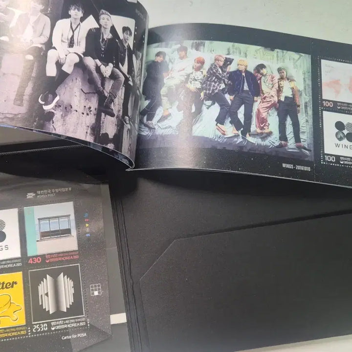 [BUNJANG] BTS Commemorative Stamp Set / 방탄소년단 BTS 기념우표(우표 15540원어치 포함)