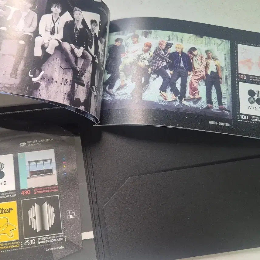 [BUNJANG] BTS Commemorative Stamp Set / 방탄소년단 BTS 기념우표 미개봉(우표 15540원어치 포함)