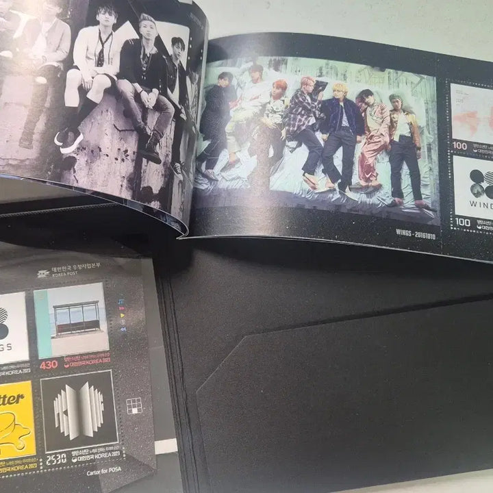 [BUNJANG] BTS Commemorative Stamp Set / 방탄소년단 BTS 기념우표 미개봉(우표 15540원어치 포함)