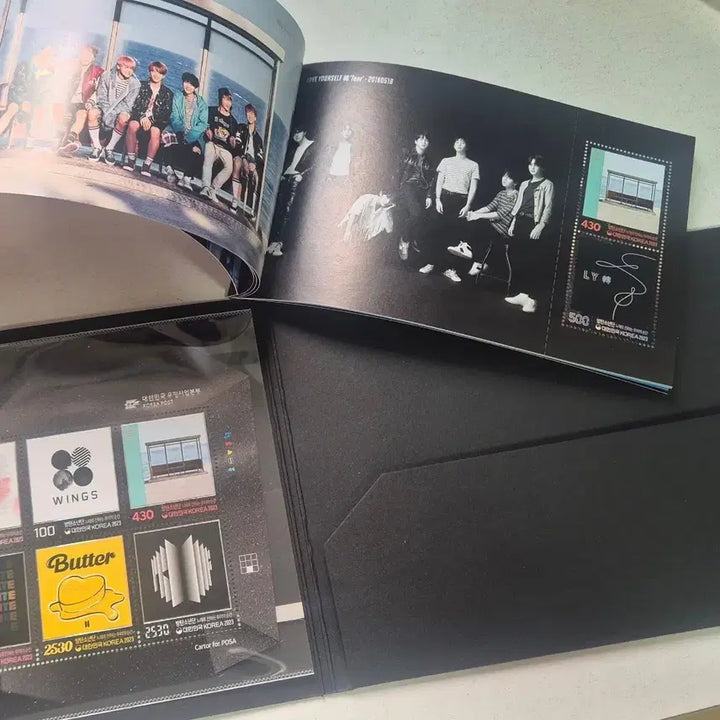 [BUNJANG] BTS Commemorative Stamp Set / 방탄소년단 BTS 기념우표 미개봉(우표 15540원어치 포함)