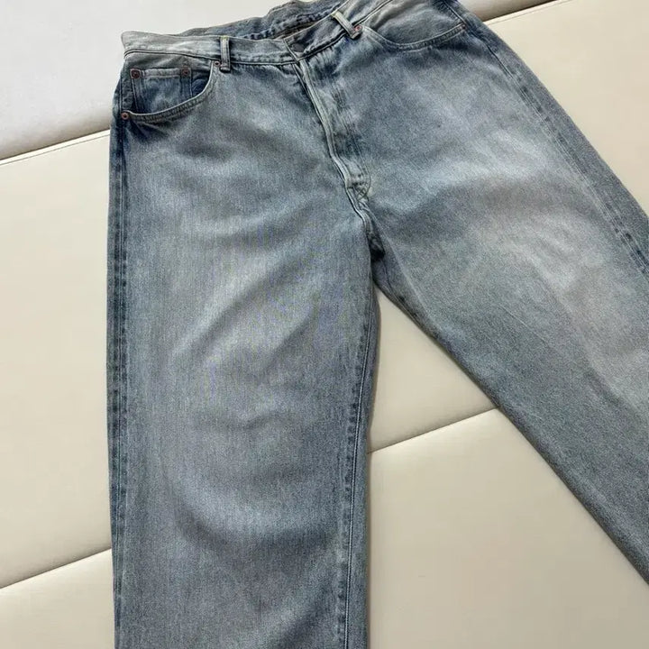 [BUNJANG] COMOLI Bleach 5P Denim Jeans / [3] 코모리 COMOLI 블리치 5P 데님 23SS