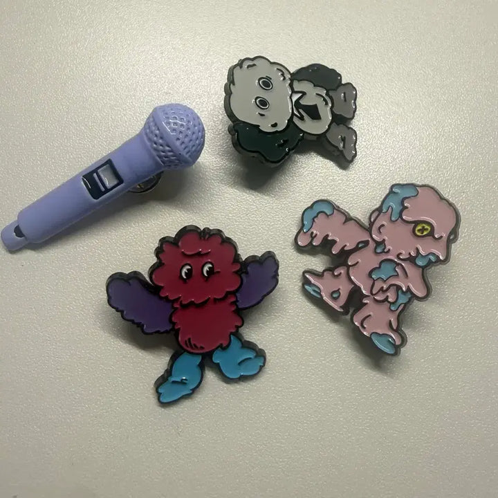 [BUNJANG] SHINee Key Badge Set / 샤이니 키 뱃지 세트 팝니다 복실이 북실이 마이크