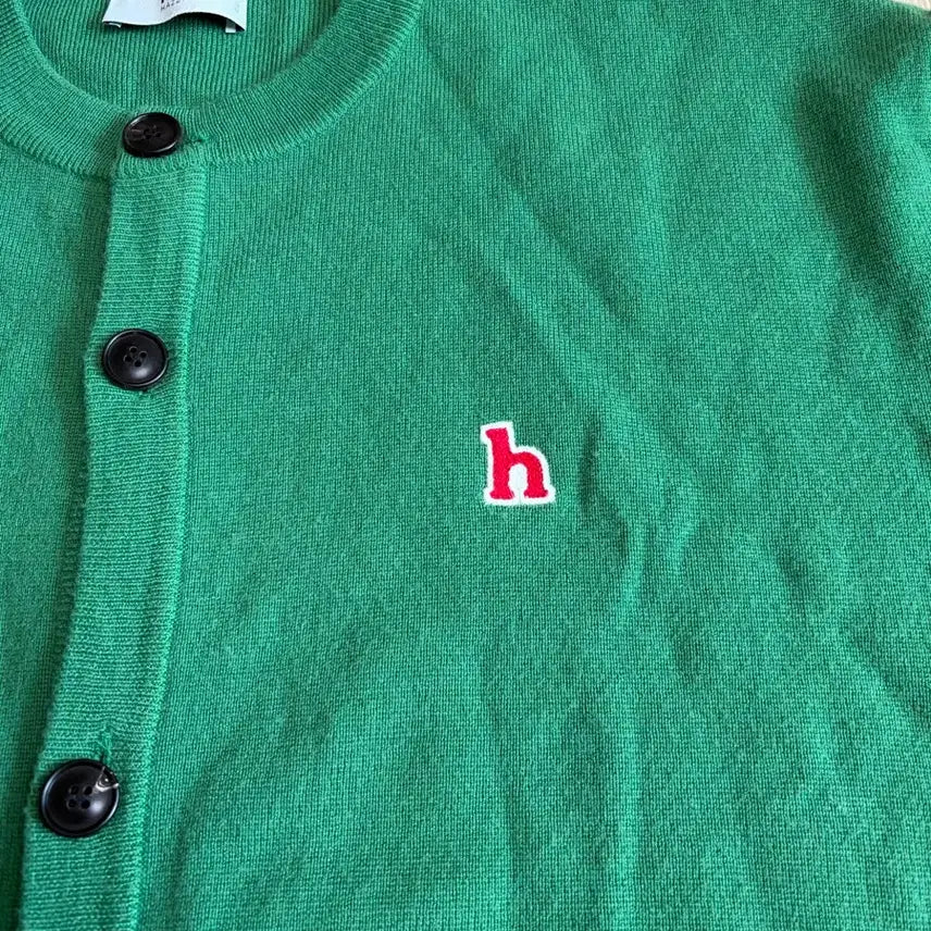 [BUNJANG] Hazzys Green Cardigan (Size M) / 헤지스 가디건 M사이즈 팝니다