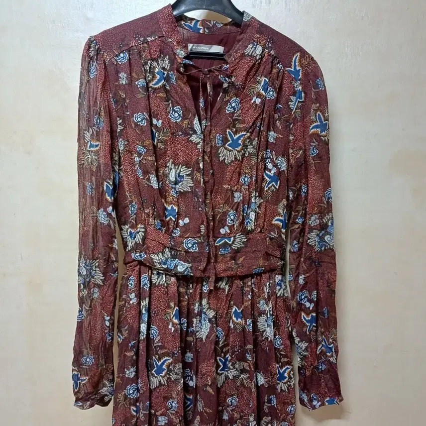 [BUNJANG] Nymph Floral Long Dress / 님프 롱 원피스