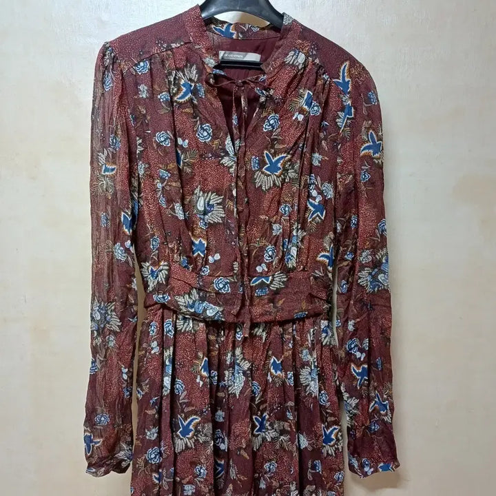 [BUNJANG] Nymph Floral Long Dress / 님프 롱 원피스