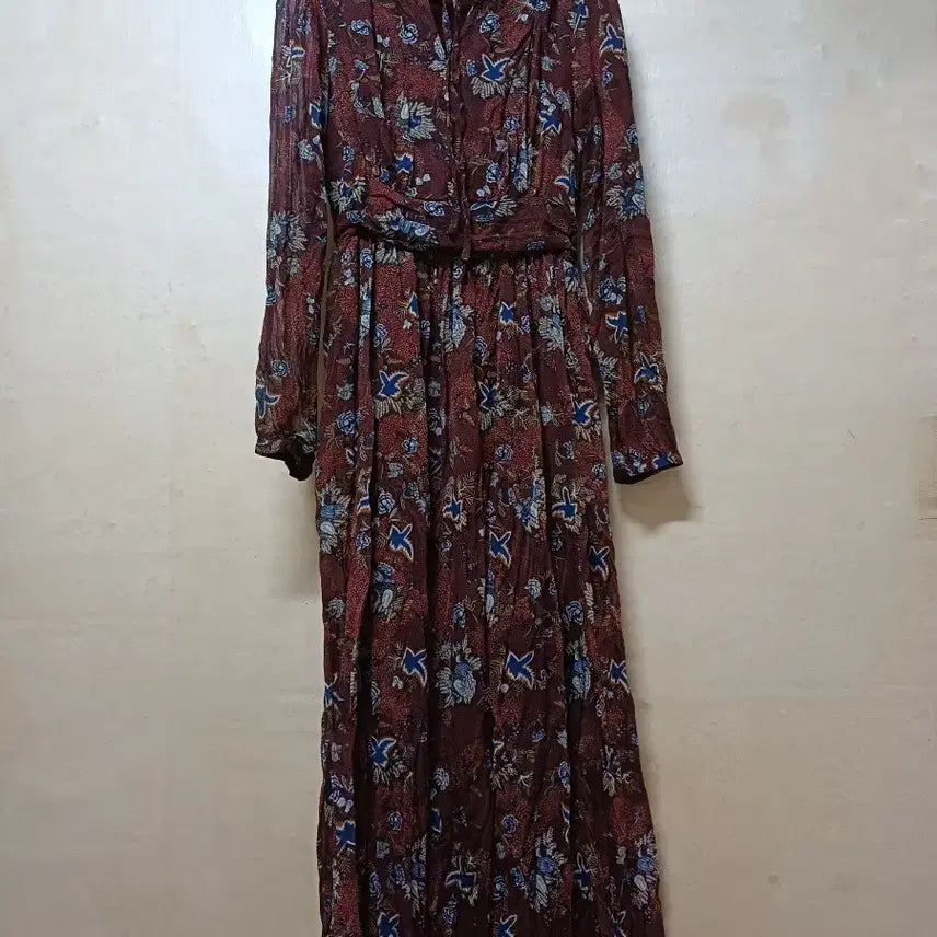 [BUNJANG] Nymph Floral Long Dress / 님프 롱 원피스