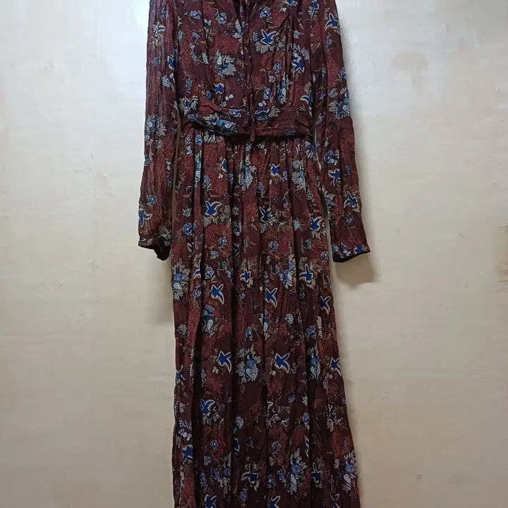[BUNJANG] Nymph Floral Long Dress / 님프 롱 원피스