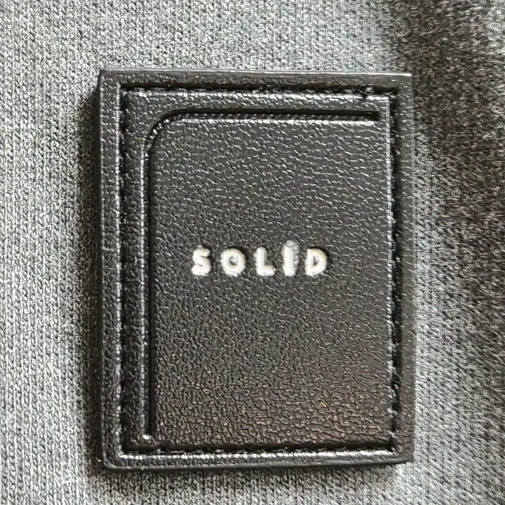 [BUNJANG] Solid Homme Charcoal Long Sleeve T-Shirt / 솔리드옴므 긴팔티셔츠