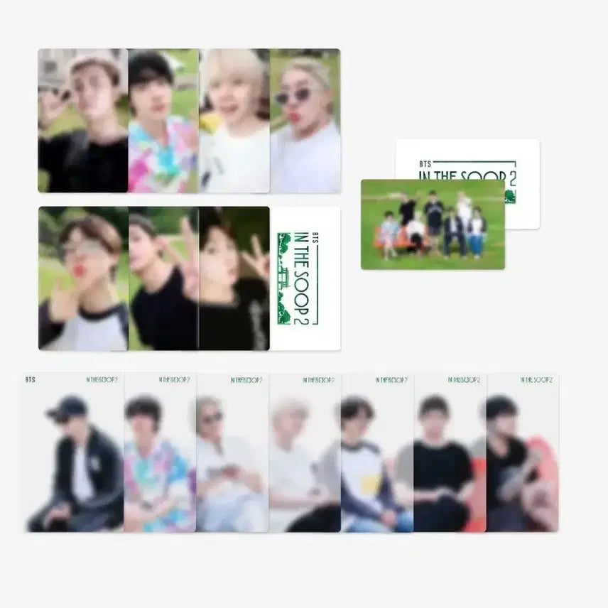 [SOLD OUT] 방탄소년단 BTS 인더숲2 포카 일괄