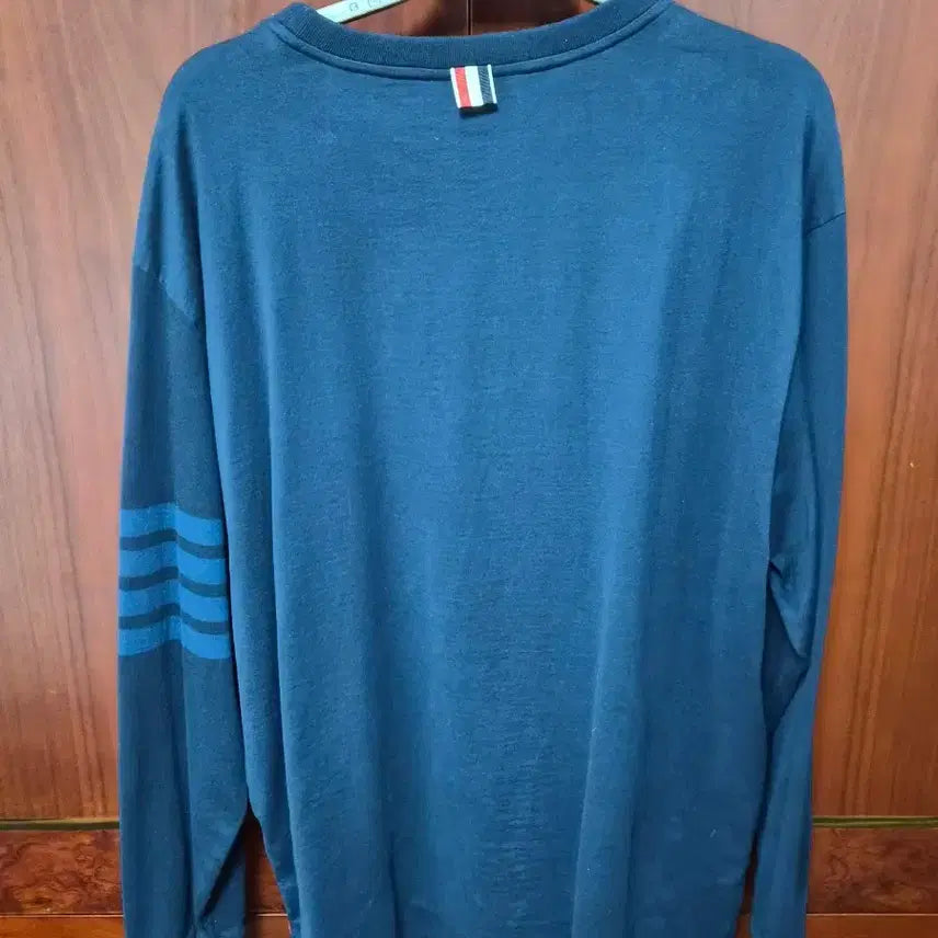 [BUNJANG] Thom Browne Navy Long Sleeve T-shirt / 톰브라운 네이비 긴팔