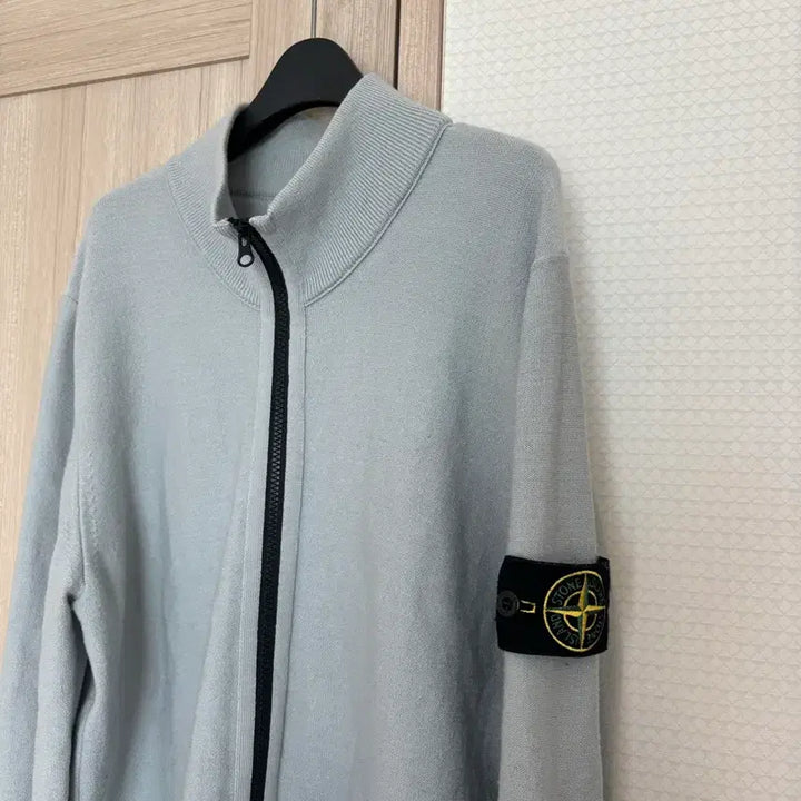 [BUNJANG] Stone Island Knit Zip-Up Cardigan (L) / [L/A급] 스톤아일랜드 니트 집업 가디건 L사이즈